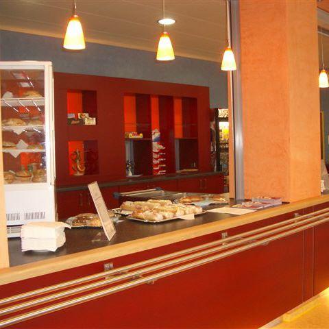 Gastroeinrichtung mit Holz