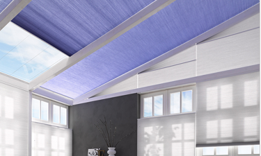 Plafondfenster-Plissees